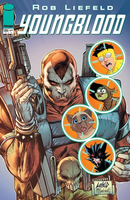 YOUNGBLOOD #100 2ND PTG (Limit 1 Per Cover) (rel:07/08)