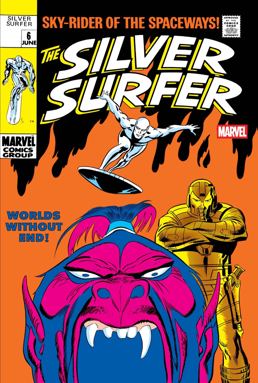 SILVER SURFER #6 FACSIMILE EDITION (Limit 2 Per Cover) (rel:08/19)