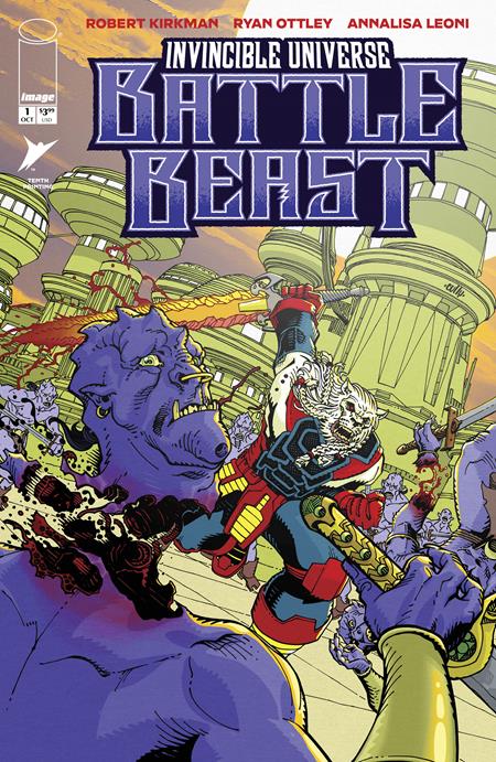 INVINCIBLE UNIVERSE BATTLE BEAST #1 10TH PTG (Limit 1 Per Cover) (rel:10/14)