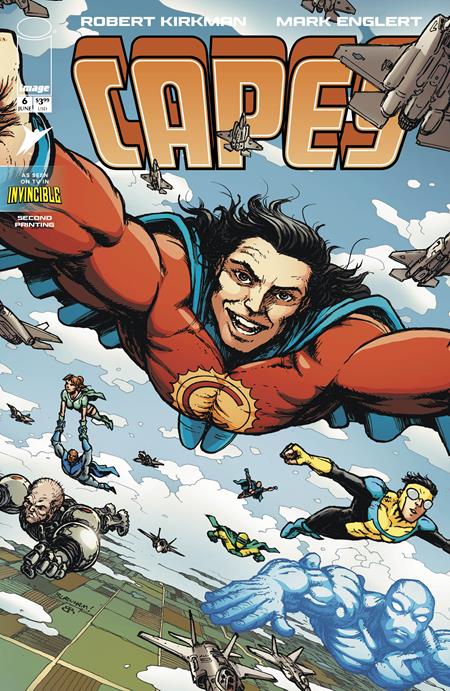 INVINCIBLE UNIVERSE CAPES #6 2ND PTG (Limit 1 Per Cover) (rel:06/24)