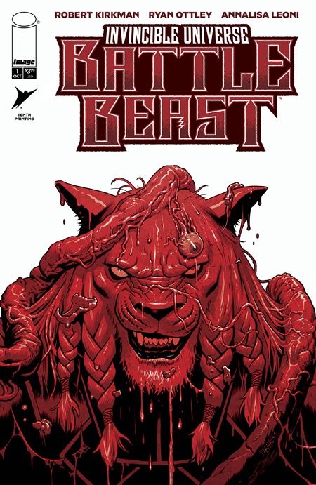 INVINCIBLE UNIVERSE BATTLE BEAST #1 10TH PTG (Limit 1 Per Cover) (rel:10/14)