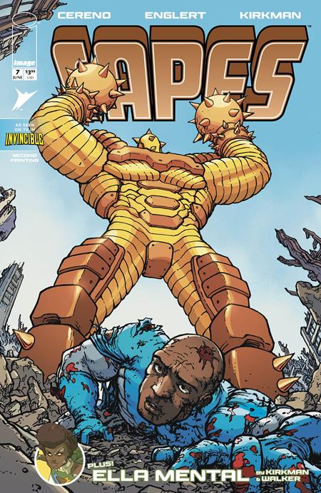 INVINCIBLE UNIVERSE CAPES #7 2ND PTG (Limit 1 Per Cover) (rel:06/24)
