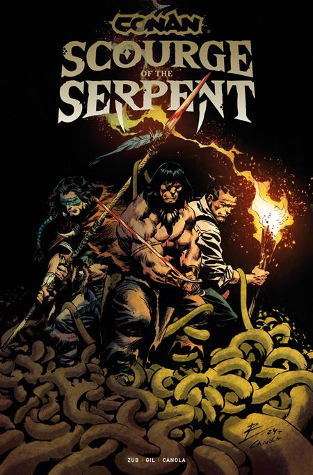 CONAN THE BARBARIAN SCOURGE OF THE SERPENT #4 (OF 4) (MR) (Limit 2 Per Cover) (rel:01/07)