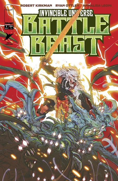 INVINCIBLE UNIVERSE BATTLE BEAST #1 10TH PTG (Limit 1 Per Cover) (rel:10/14)
