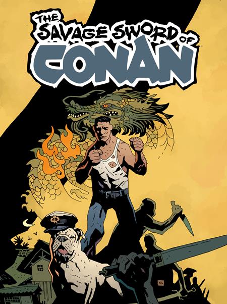 SAVAGE SWORD OF CONAN TP VOL 04 DIRECT MARKET EDITION MIKE MIGNOLA CVR (MR) (Limit 1 Per Cover) (rel:05/27)