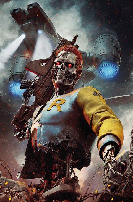 ARCHIE VS THE TERMINATOR #1 CVR F BJORN BARENDS FOIL VIRGIN VAR (Limit 2 Per Cover) (rel:10/07)