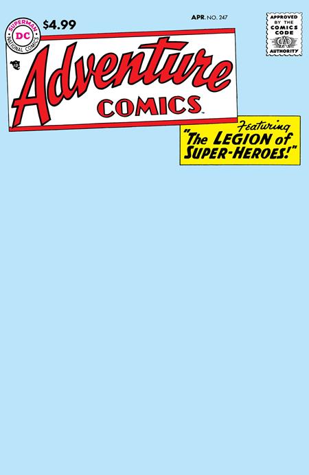 ADVENTURE COMICS #247 FACSIMILE EDITION (Limit 2 Per Cover) (rel:08/12)