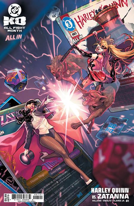 DC K.O. HARLEY QUINN VS ZATANNA #1 (ONE SHOT) (Limit 2 Per Cover) (rel:12/17)~