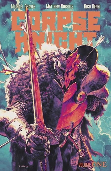 CORPSE KNIGHT TP VOL 01 DIRECT MARKET EXCLUSIVE MATTHEW ROBERTS & RICO RENZI CVR (Limit 1 Per Cover) (rel:11/04)