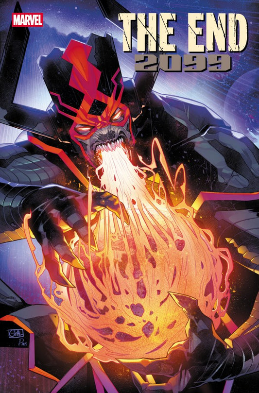 THE END 2099 #1 EDWIN GALMON VARIANT[1:25] (Limit 1 Per Customer) (rel:12/10)
