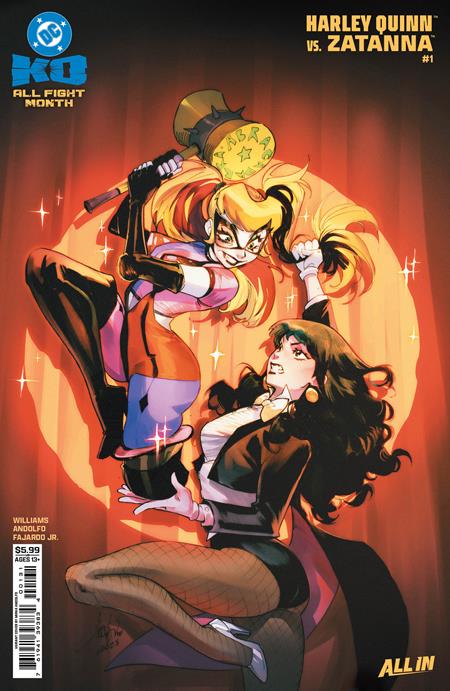 DC K.O. HARLEY QUINN VS ZATANNA #1 (ONE SHOT) (Limit 2 Per Cover) (rel:12/17)~
