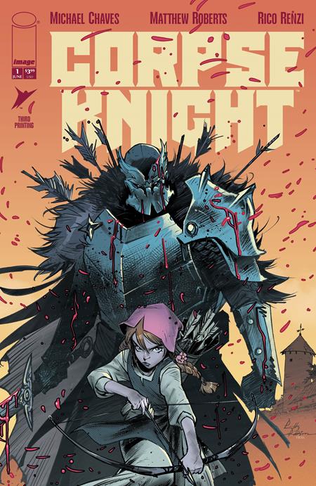 CORPSE KNIGHT #1 (OF 6) 3RD PTG (MR) (Limit 1 Per Cover) (rel:06/24)