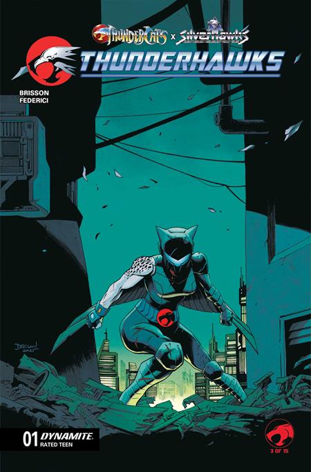THUNDERCATS X SILVERHAWKS THUNDERHAWKS #1 (Limit 1 Per Cover) (rel:04/22)~