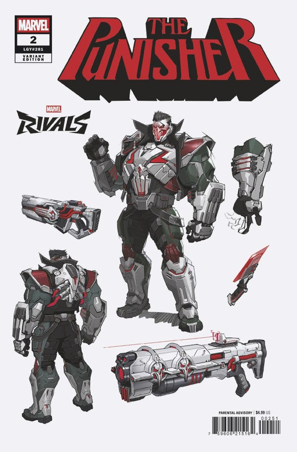PUNISHER #2 (Limit 2 Per Cover) (rel:03/25)~