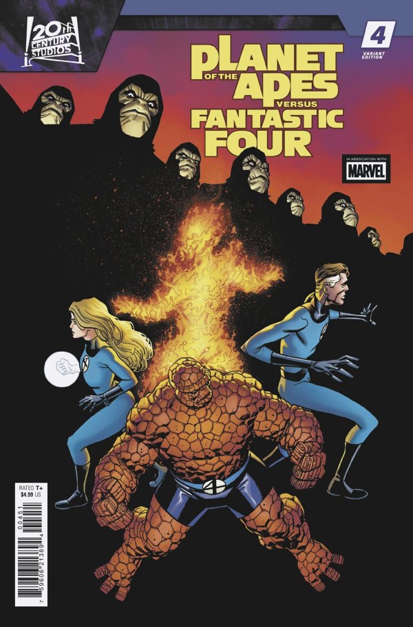 PLANET OF THE APES VS. FANTASTIC FOUR #4 (Limit 2 Per Cover) (rel:05/27)~