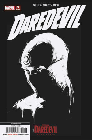 DAREDEVIL #3 MARVEL TELEVISION 3RD PRINTING VARIANT (Limit 2 Per Cover) (rel:08/26)~