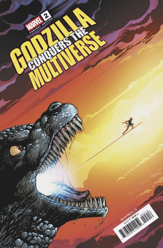 GODZILLA CONQUERS THE MULTIVERSE #2 PERE PEREZ VARIANT[1:25] (Limit 1 Per Customer) (rel:08/26)