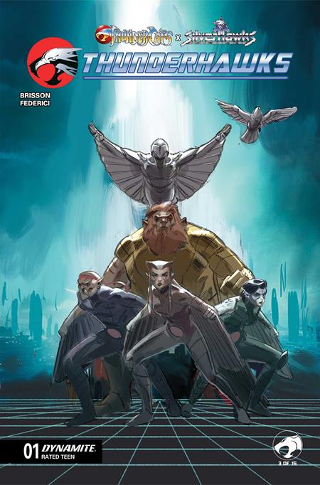 THUNDERCATS X SILVERHAWKS THUNDERHAWKS #1 (Limit 1 Per Cover) (rel:04/22)~