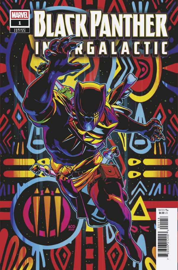 BLACK PANTHER: INTERGALACTIC #1 ACO VARIANT[1:25] (Limit 1 Per Customer) (rel:12/17)