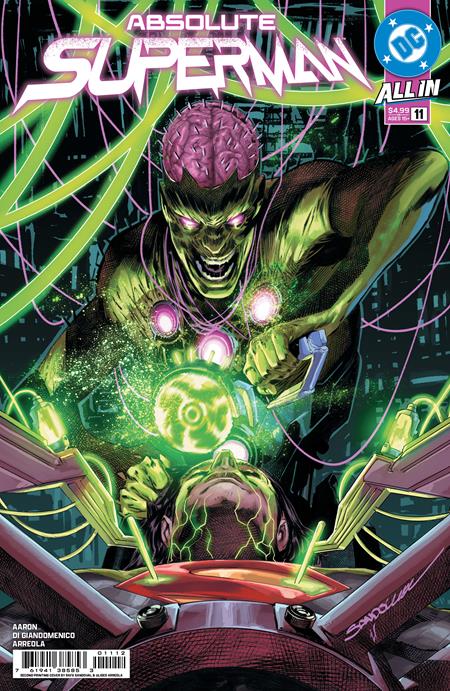 ABSOLUTE SUPERMAN #11 Second Printing (Limit 2 Per Cover) (rel:03/18)