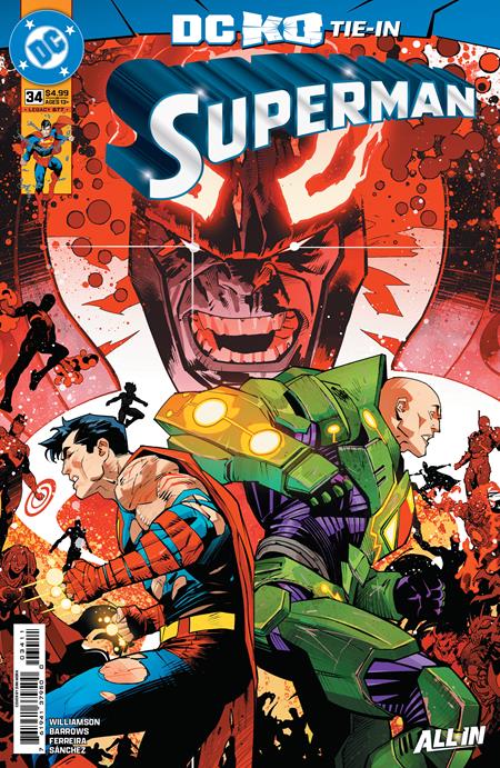 SUPERMAN #34 (DC K.O.) (Limit 2 Per Cover) (rel:01/28)~
