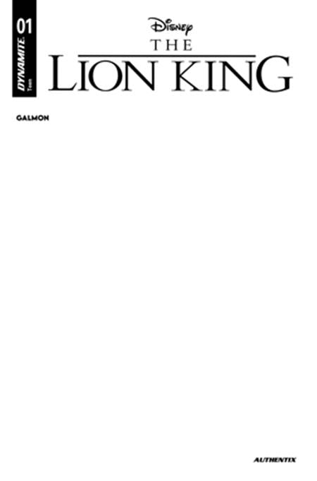 LION KING #1 (Limit 2 Per Cover) (rel:11/12)