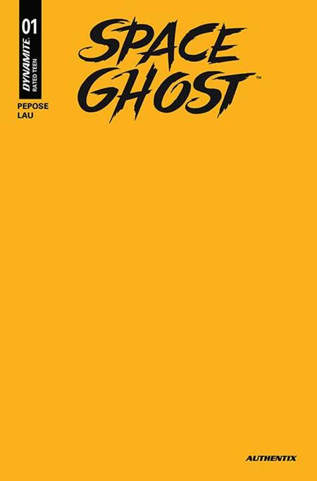 SPACE GHOST (2025) #1 CVR X YELLOW BLANK FOC BONUS AUTHENTIX VAR (Limit 2 Per Cover) (rel:08/13)