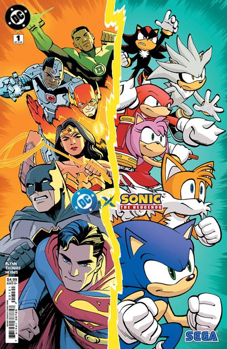 DC X SONIC THE HEDGEHOG #1 (OF 5) (rel:03/19)~