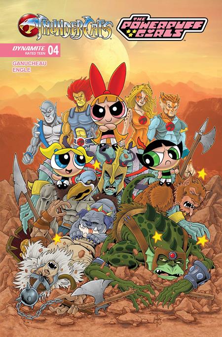 THUNDERCATS POWERPUFF GIRLS #4 (Limit 2 Per Cover) (rel:10/01)~