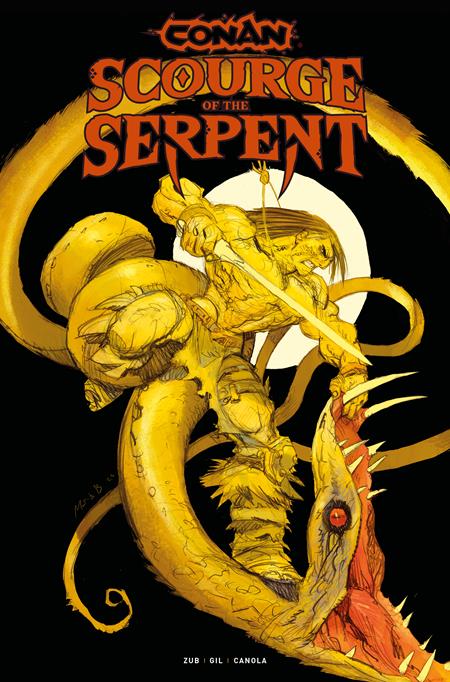 CONAN THE BARBARIAN SCOURGE OF THE SERPENT #1 (OF 4) (Limit 2 Per Cover) (rel:09/24)