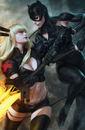 MARVEL/DC: DEADPOOL/BATMAN #1 ARTGERM VIRGIN VARIANT[1:100] (Limit 2 Per Cover) (rel:09/17)