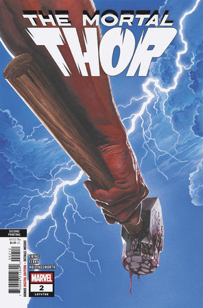 THOR #2 ALEX ROSS 2ND PRINTING VARIANT (Limit 2 Per Cover) (rel:11/05)