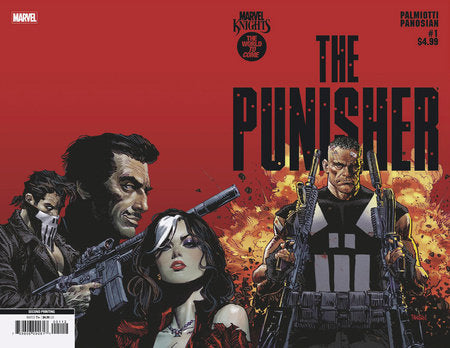 MARVEL KNIGHTS: PUNISHER #1 DAN PANOSIAN 2ND PRINTING VARIANT (Limit 2 Per Cover) (rel:11/26)