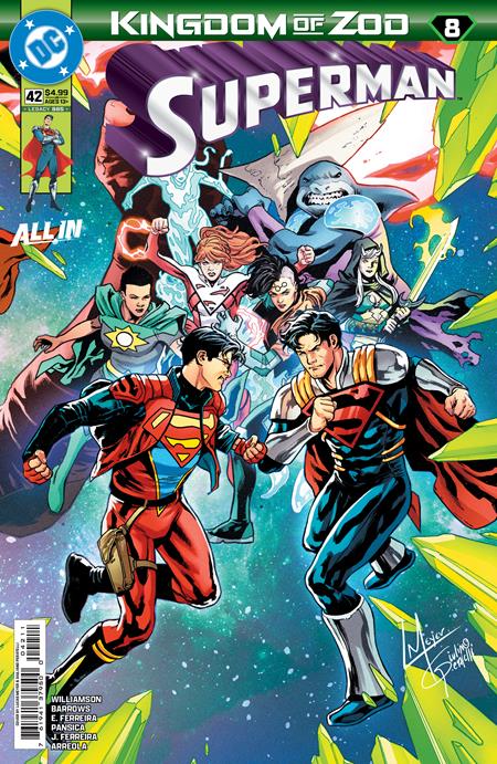 SUPERMAN #42 (KINGDOM OF ZOD) (Limit 2 Per Cover) (rel:09/23)