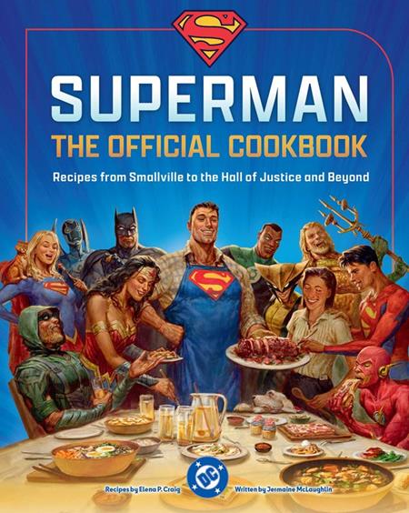 DC SUPERMAN THE OFFICIAL COOKBOOK HC (Limit 1 Per Cover) (rel:11/04)