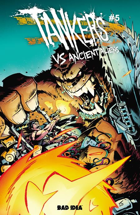 TANKERS VS ANCIENT ALIENS #5 (OF 5) (Limit 2 Per Cover) (rel:10/21)