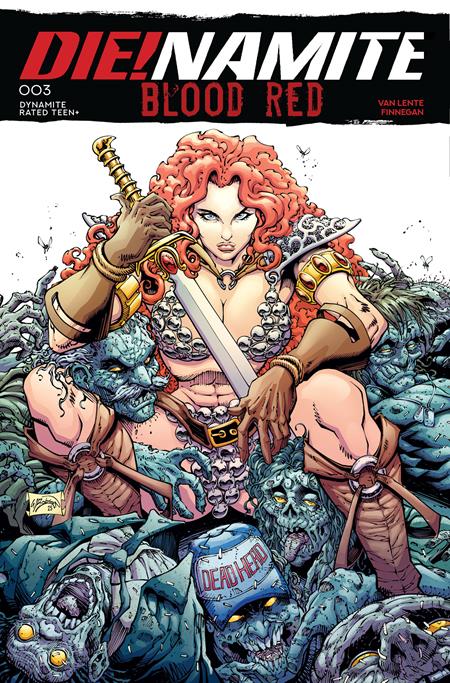 DIENAMITE BLOOD RED #3 (Limit 2 Per Cover) (rel:12/17)
