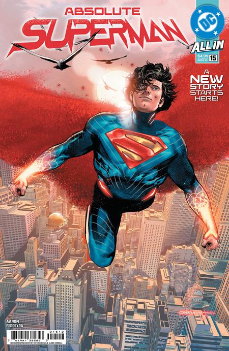 ABSOLUTE SUPERMAN #15 Second Printing (Limit 2 Per Cover) (rel:04/08)~