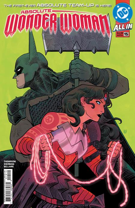 ABSOLUTE WONDER WOMAN #15 Second Printing (Limit 2 Per Cover) (rel:03/18)~