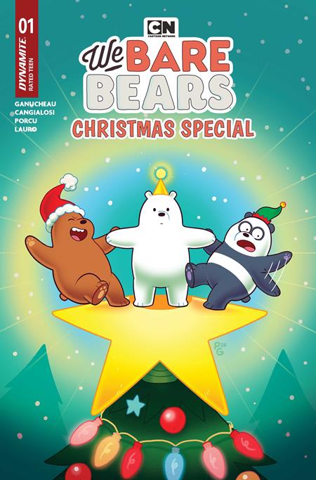 WE BARE BEARS CHRISTMAS SPECIAL #1 (ONE SHOT) (Limit 2 Per Cover) (rel:12/16)