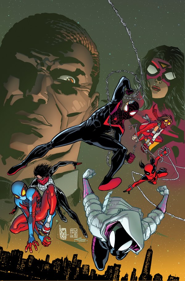 AMAZING SPIDER-MAN: SPIDER-VERSITY #1 GIUSEPPE CAMUNCOLI VIRGIN VARIANT[1:50] (Limit 1 Per Customer) (rel:04/22)