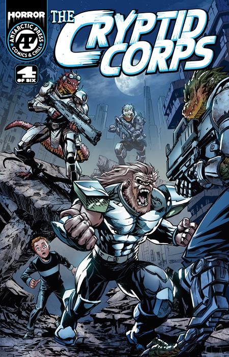 CRYPTID CORPS #4 (OF 6) (Limit 2 Per Cover) (rel:08/12)