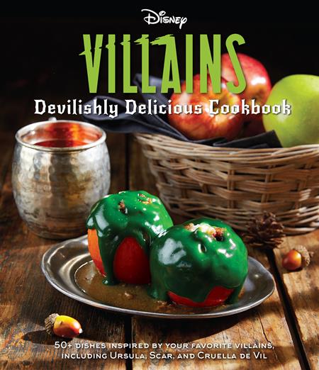 DISNEY VILLAINS DEVILISHLY DELICIOUS COOKBOOK HC (Limit 1 Per Cover) (rel:06/03)~