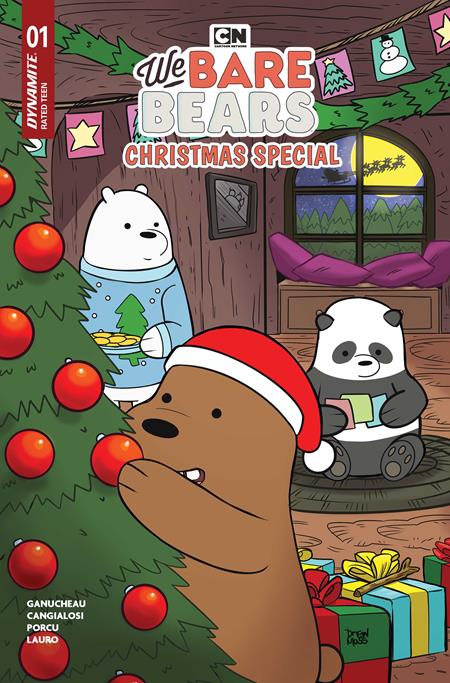 WE BARE BEARS CHRISTMAS SPECIAL #1 (ONE SHOT) (Limit 2 Per Cover) (rel:12/16)
