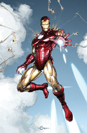 IRON MAN #1 CLAYTON CRAIN VIRGIN VARIANT[1:50] (Limit 1 Per Customer) (rel:01/28)