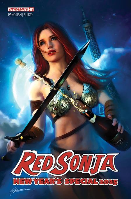 RED SONJA NEW YEARS SPECIAL 2025 #1 (ONE SHOT) (Limit 2 Per Cover) (rel:12/31)