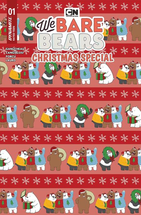 WE BARE BEARS CHRISTMAS SPECIAL #1 (ONE SHOT) (Limit 2 Per Cover) (rel:12/16)