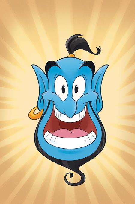 ALADDIN #1 CVR J INC 1:10 AGNESE ETERNO CARTOON HEAD VIRGIN VAR (Limit 1 Per Customer) (rel:07/08)~