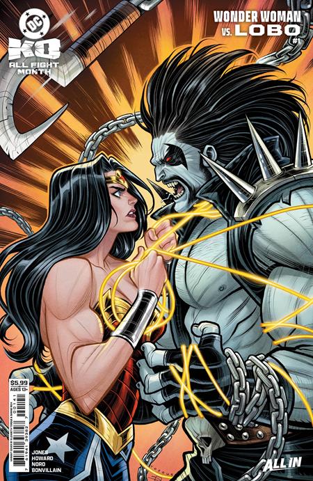 DC K.O. WONDER WOMAN VS LOBO #1 (ONE SHOT) (Limit 2 Per Cover) (rel:12/10)~