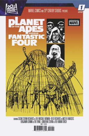 PLANET OF THE APES VS. FANTASTIC FOUR #1 (Limit 2 Per Cover) (rel:02/04)